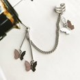 thumbnail image 4 of Pierced One- Ear Double Clip Earrings Single Chain EarringsThe Best Gift for A Loved One, 4 of 5