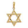thumbnail image 1 of 14K Yellow Gold Star of David Pendant, 1 of 2
