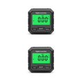 thumbnail image 2 of Shengyu 1/2/3 Level Box Protractor 490° Levels Gauge Bevel Gauges with Magnetic Base Electronic Angle Protractors Measuring Tools Black/Type 1 2PCS, 2 of 6