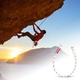 thumbnail image 4 of 120 CM Prusik Cord Rope Loop Climb Gear Climbing Supplies Survival Fall Protection Rock Outdoor Activities Tree Arborist Hiking White, 4 of 7