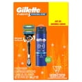 thumbnail image 3 of Gillette Fusion5 ProGlide Shaving Razor for Men, 1 Razor Handle, 2 Razor Blade Refills, 7oz Pro Shave Gel, Holiday Gifts for Men, 3 of 14