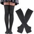 thumbnail image 1 of keepw Fashion Game Stylish Socks With Long Gloves Set Made With Polyester Easy To Wear dark gray 1Set, 1 of 5