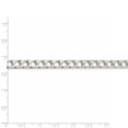 thumbnail image 4 of Sterling Silver 6.25mm Polished Open Curb Chain (Weight: 33.73 Grams, Length: 20 Inches), 4 of 4