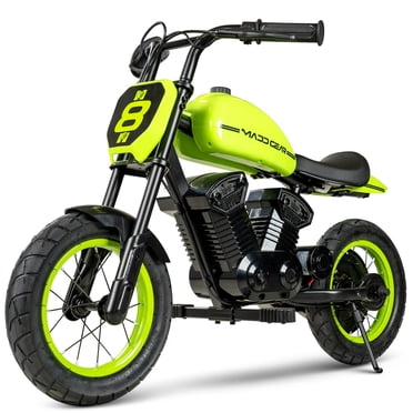 Moto Électrique pour Enfants de 5 à 8 Ans – Batterie 24 V à Double Vitesse – Madd Gear