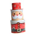 thumbnail image 4 of Xmas Candy Box Xmas Treat Boxes Holiday Gift Boxes Cute Chocolate Tinplate Boxes Santa Small, 4 of 9