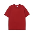 thumbnail image 5 of Gspmoly T-Shirt pour Homme, T-Shirt à Manches Courtes pour Homme T-Shirt Décontracté Uni Version Filet Col Rond Manches Courtes Version Légère Haut/chemise à Manches Courtes à Col Rond pour Homme Haut Offres Prime, 5 of 5