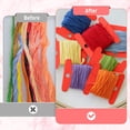thumbnail image 4 of 1/10/20/50/100 PCS Plastic Embroidery Bobbins, Thread Organizer, Durable, Labelable, Suitable for DIY Sewing/Embroidery, Practical Tool, 4 of 6