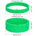 thumbnail image 2 of Unique Bargains Silicone Elastic Sublimation Tumblers Holder Ring Bands, Green 10Pcs, 2 of 6