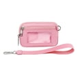 thumbnail image 1 of Boovnll Home Storage, Transparent Pvc Card Wrist Bag Portable Bank Card Coin Storage Bag, Storage, Storage and Organization, Organization and Storage, 1 of 5