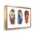thumbnail image 2 of Designart Colourful Boho Feather Set IX FLOAT FRAME WALL ART, 2 of 4