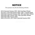 thumbnail image 2 of Transit Auto Rear Disc Brake Caliper Coated Rotors and Semi-Metallic Pads Kit for Car GMC Savana 3500 Chevrolet Express 4500 KCG-100012S, 2 of 11
