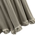 thumbnail image 4 of Timegard Womens Pjs Shorts Ruffle Elastic Waist Loose Soft Loungewear Solid Color Pajamas Shorts Summer, 4 of 4
