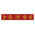 thumbnail image 1 of jifeng Chinese New Year Table Runner Asian for Restaurant Tabletop Home Party Decor Gold Dragon, 1 of 11