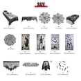 thumbnail image 4 of Amdohai Nappe d'Halloween Ronde en Dentelle Toile d'Araignée Toile d'Araignée 30 Pouces, 4 of 5