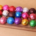 thumbnail image 5 of HUASHENG 100 Pieces 8cm Candy For Aluminum Foil Square Candy Wrapping Paper Colored Foil Sheets For DIY Homemade Decorations, 5 of 5