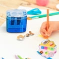 thumbnail image 4 of Tyidzon Taille-Crayon Transparent Fournitures Scolaires Rabot à Crayons Couleur Bonbon, 4 of 5
