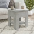 thumbnail image 1 of vidaXL Table Basse Gris Béton 40x40x42 cm Bois Manufacturé, 1 of 4