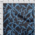 thumbnail image 3 of oneOone Coton Jersey Bleu Royal Tissu Abstracts Robe Tissu Tissu Imprimé par la Cour 58 Pouces de Large, 3 of 4