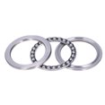 thumbnail image 1 of Bearing 3pcs Thrust Ball Bearing Carbon Steel Single Direction Ball Bearings for Jack Machine Tool Automobile, 1 of 7