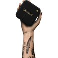 thumbnail image 3 of Open Box - Marshall Willen Portable Bluetooth Speaker - Waterproof IP67, Black/Brass, Bluetooth 5.1, 3 of 5