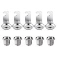 thumbnail image 1 of Xingzhi Locks For Home plistic Easy To Install Silver Comes With 2 Keys Locker Lock 5pcs 16mm, 1 of 6