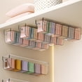 thumbnail image 4 of Danhjin Storage Chest Underwear Storage Box Socks and Underwear Storage Box Transparent Wall-hanging Drawer Type Household Divider Punch- Storage Box, 4 of 8