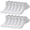 White, variant on Besolor 6 Pairs No Show Socks Men Women, Cotton thin Low Cut Ankle Socks, Non Slip Invisible Athletic Sock