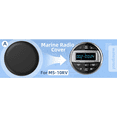 thumbnail image 5 of 2X for Marine Radio Cover MP3 MP5 FM Boat Radio Soft Silicone Protector Waterproof Suit for UTV ATV SPA RZR A,2 x Marine Radio Rrotective Cover, 5 of 5