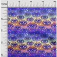 thumbnail image 2 of oneOone Cotton Poplin Royal Blue Fabric Conversational Eye Sewing Material Print Fabric By The Yard 42 Inch Wide, 2 of 4