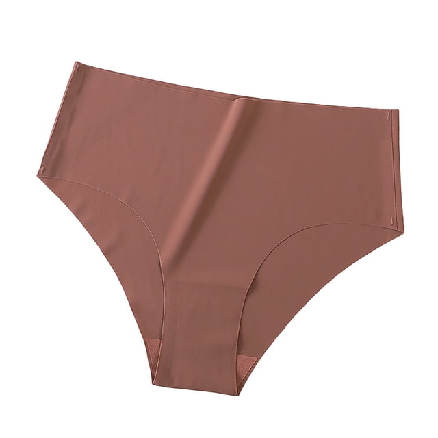 Culottes Sans Coutures pour Femmes Taille Haute Invisibles Bikini Extensible Soyeuses Douces
