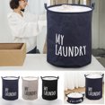 thumbnail image 4 of Quilt Storage Bags Clothes Dirty Laundry Basket Large Capacity Drawstring Mouth Moistureproof Packing Bags Home Fabric Moving Bags, 4 of 5