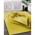 thumbnail image 3 of Ahgly Company Machine Washable Indoor Rectangle Transitional Caramel Brown Area Rugs, 2' x 5', 3 of 7