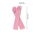 thumbnail image 2 of Ganfancp Adult Over Elbow Stretch Long Spandex Opera Gloves Clearance Items, 2 of 6