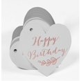 thumbnail image 3 of Inkdotpot Rose Gold Foil Paper Hang Tags Happy Birthday Favor Tags 100 Pieces, 3 of 6