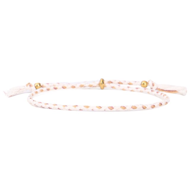 Bracelet Tressé Accessoire de Mode Femmes Hommes Bracelet de Poignet Accessoires de Bijoux Bracelets à Fil Ajustable avec Décors à Franges Type 17