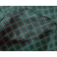 thumbnail image 4 of oneOone Silk Tabby Fabric Tartan Check Print Fabric BTY 42 Inch Wide, 4 of 4