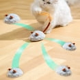 thumbnail image 4 of yingyy Durable Electric Mouse Toys For Cats Resistant To Chewing Move Freely On Floor Automatic Cat Toys light gray, 4 of 6