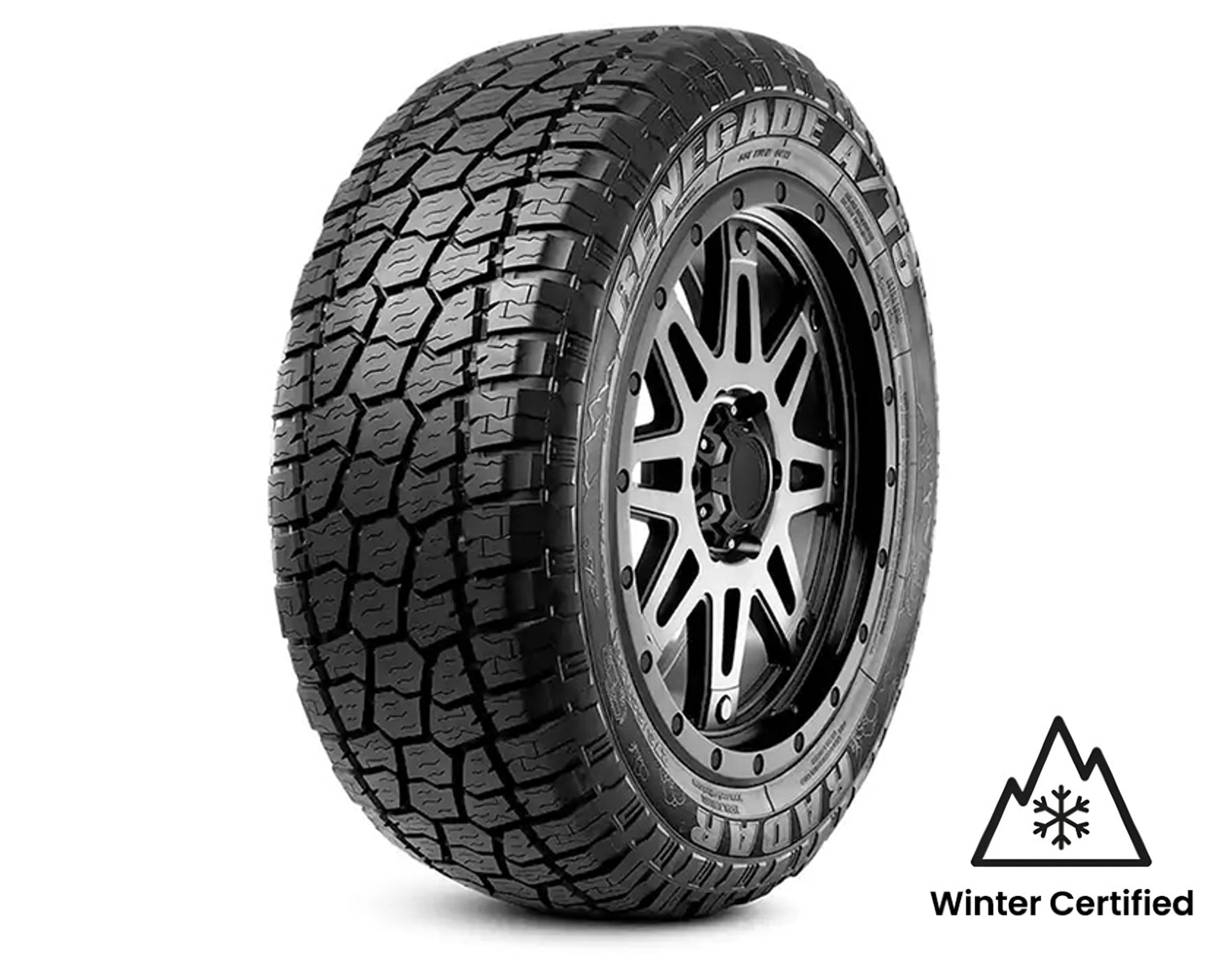 Radar Renegade A/T 5 LT305/55R20F 125/122Q pneu 4 Saisons homologué hiver