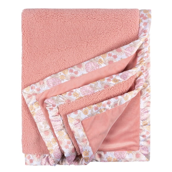 Gerber 1 pack Silky Mink Blanket Pink