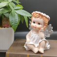 thumbnail image 2 of GROWTH TANK Adorable Fée Ange Figurine Statue Commémoratif Intérieur Extérieur Maison Jardin Mariage Mains Seules, 2 of 9