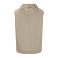 thumbnail image 3 of Birdeem Vest for Men Men Casual Solid Color Solid Color Sleeveless Hooded Blouse, 3 of 11