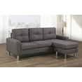 thumbnail image 1 of Sandra Sectional, Dark Grey, 1 of 5