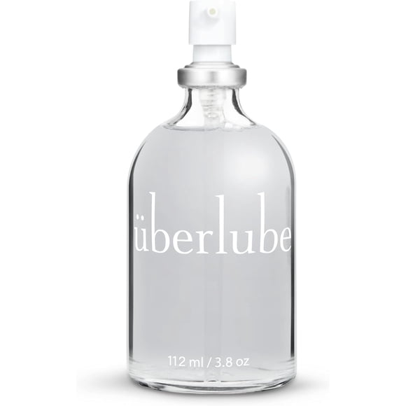 Ãoeberlube Lubrifiant en Silicone / Lubrifiant en Silicone Sans Latex Lubrification Personnelle / Lubrifiant Sexuel Non Parfumé pour Couples, Sans Saveur, Zéro Résidu, Fonctionne sous l'Eau - 112 ml (3.8 Fl Oz)