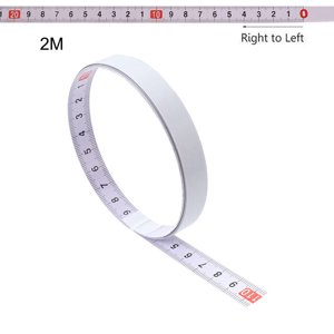 EGNMCR 1/2/3/5 M Self-Adhesive Measuring Tape Tape Measure Tape Measurements Self-sticking ruler