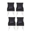 thumbnail image 1 of Chaises Stonefort noires (Plata Import), 1 of 4