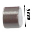 thumbnail image 2 of LPSSTORE 500PCS Hair Beads Silicone Lined Nano Rings Micro Links Beads for Hair Extensions Dark Brown, 2 of 6