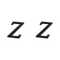 thumbnail image 3 of Transemion Durable And Rustproof Metal House Number Plaque For Stylish Door Decoration B17--Z 2Set, 3 of 6