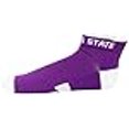 thumbnail image 3 of NCAA Kansas State Wildcats Men's Footie Socks, White Heel/Toe, 3 of 4