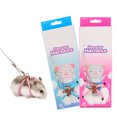 thumbnail image 4 of Hamster Leash Harness Set Adjustable Bell Small Animal Leash Pet Walking Leash, 4 of 10