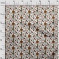 thumbnail image 3 of oneOone Cotton Jersey Red Fabric Florals Sewing Material Print Fabric By The Yard 58 Inch Wide, 3 of 4